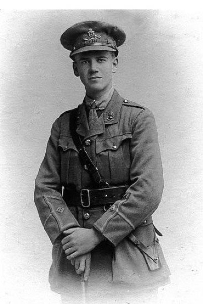Captain Jack Strain in uniform